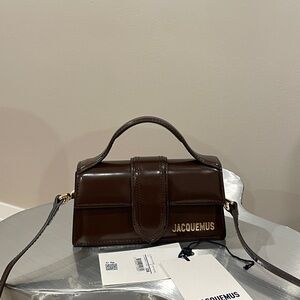 Jacquemus Le Bambino Small Flap Bag- Brown